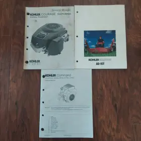 CV620-CV730 KOHLER Command Courage Manuals