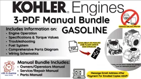 ECV749 KOHLER Command Pro Engine Manual Service Repair Onwer