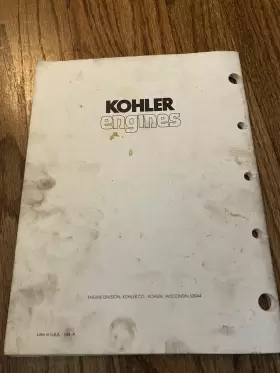 K161-L161 KOHLER Engine Manual #3