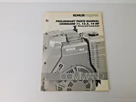 TP-2401-A KOHLER Command Preliminary Manual Horizontal