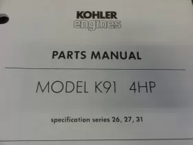 TP-392-C KOHLER Engine Manual #2
