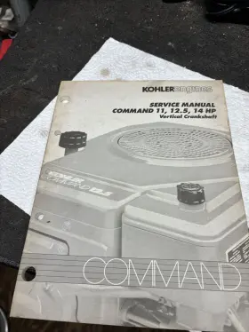 TP2339A KOHLER Command Vertical Crankshaft Engines Service