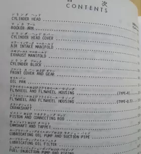 4D95S-W-1 KOMATSU Diesel Engine Forklift Book Manual #3