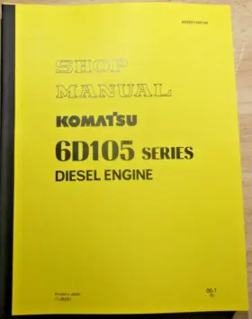 6D105-1 KOMATSU Diesel Engine Service Repair Workshop Manual