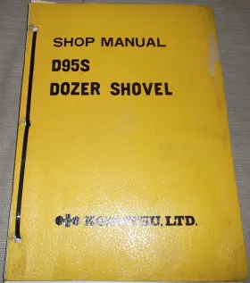 95S-1 KOMATSU Tractor Shovel Loader Service Repair Manual