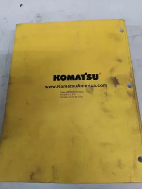 BEPB000602 KOMATSU Book Manual #2