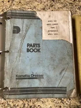 BEPBW26022 KOMATSU Book Wheel Loader #2