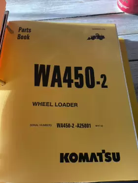 BEPW21024 KOMATSU Wheel Loader Book Manual Catalog #2