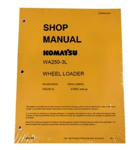 CEBM001301 KOMATSU Workshop Repair Service Manual