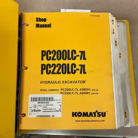 CEBM005806 KOMATSU Service Repair Manual Excavator