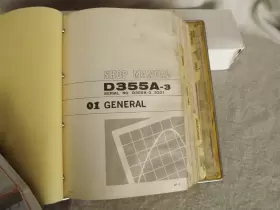 D355A KOMATSU Bulldozer Manual Book #2