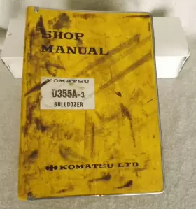 D355A KOMATSU Bulldozer Manual Book