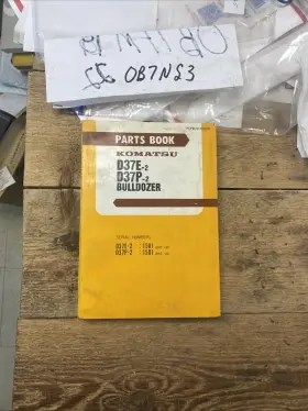 D37P-2 KOMATSU Bulldozer Manual Catalog Book