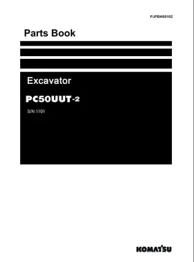 EP11B-CE1-1 KOMATSU Excavator Catalog Up