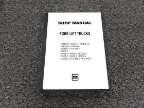 FG30S-3 KOMATSU Forklift Service Repair Manual