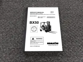 FG32HTUS-16 KOMATSU Forklift Service Repair Manual