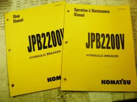 JPB2000V KOMATSU Hydrualic Breaker Operation Manual