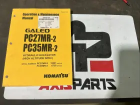 PC27MR-2PC35MR-2 KOMATSU Hydraulic Excavator Manual