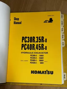 PC45R-8 KOMATSU Excavator Engine Service Manuals #2