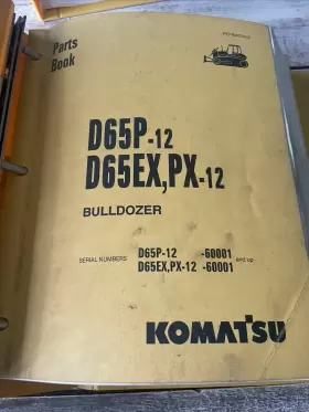 PEPB002502 KOMATSU Manual Book Catalog #2