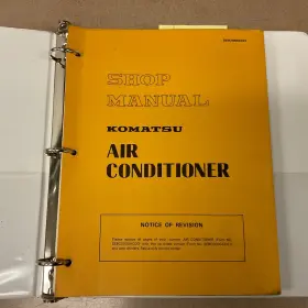 SEBC0000AC01 KOMATSU Air Conditioning Service Repair Manual