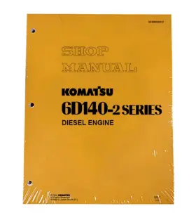 SEBD008610 KOMATSU Diesel Engine Repair Service Manual