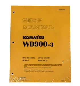SEBD036900 KOMATSU Wheel Workshop Repair Service Manual