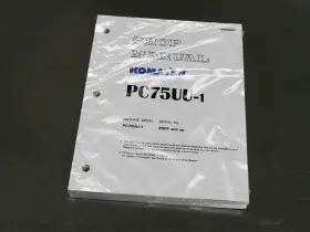 SEBM000401 KOMATSU Mini Excavator Service Manual Repair Book