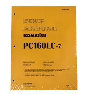 SEBM028602 KOMATSU Excavator Workshop Repair Service Manual