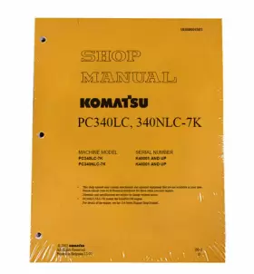 UEBD001501 KOMATSU Repair Service Manual