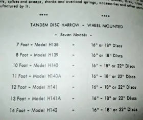 H142 KRAUSE Disc Harrow Operators Instruction Manual #2