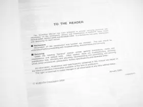 97897-17060 KUBOTA Rotary Mower Service Manual #2
