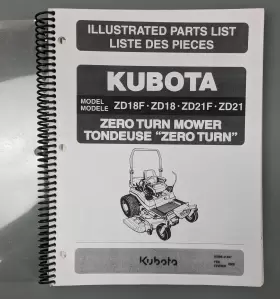 97898-41347 KUBOTA Turn Mower Illustrated #2