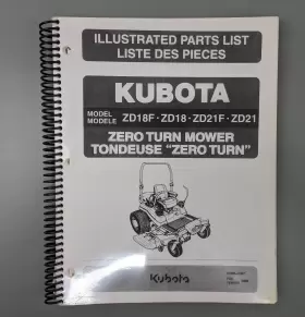 97898-41347 KUBOTA Turn Mower Illustrated