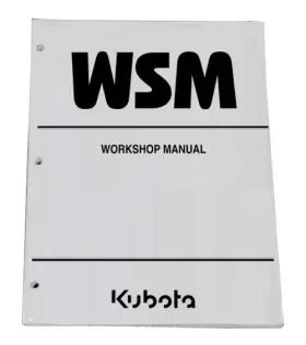9Y111-00690 KUBOTA Diesel Engine Workshop Service Manual Book