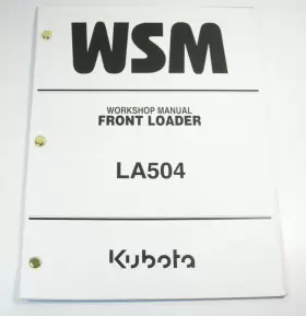 9Y121-04740 KUBOTA Front Loader Workshop Service Repair