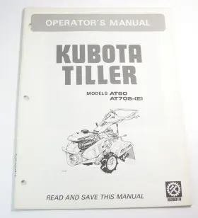 6425-6521-7 KUBOTA FARM AGRICULTURA EQUIPMENT Walk Rotary