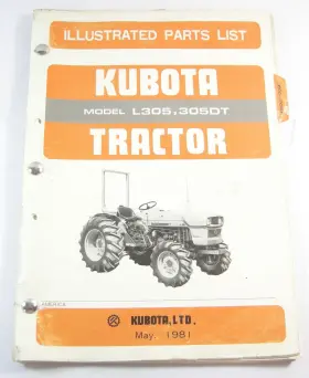 07909-56501 KUBOTA FARM AGRICULTURE EQUIPMENT Tractor Manual