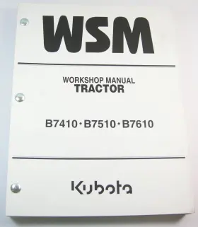 97897-13160 KUBOTA FARM AGRICULTURE EQUIPMENT Utility Tractor