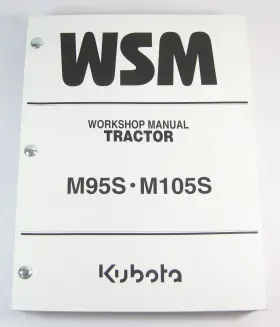97897-13181 KUBOTA FARM AGRICULTURE EQUIPMENT Tractor Service