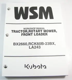 9Y121-01060 KUBOTA FARM AGRICULTURE EQUIPMENT Tractor Rotary