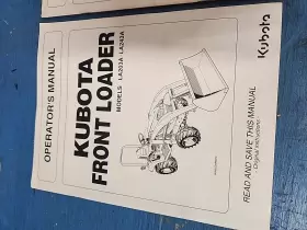 K5381-7111-5 KUBOTA Rotary Mower Operators Manual Loader #3