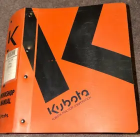 M106S KUBOTA Tractor Workshop Repair Manual Supplements