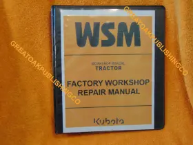 RCK54RCK60 KUBOTA Tractor Workshop Service Manual