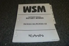 RCK60-32 KUBOTA Rotary Mower Workshop Service Repair Manual