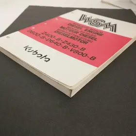 V800B KUBOTA Diesel Engine Workshop Manual #2