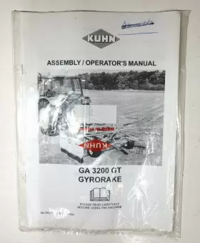 3200 KUHN Gt Gyrorake Operators Manual #2