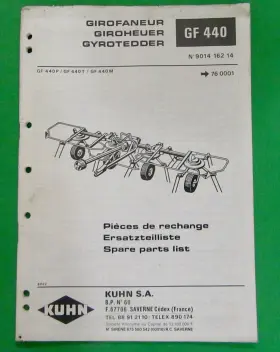 901416214 KUHN Gyrotedder Giroheuer Girofaneur Spare