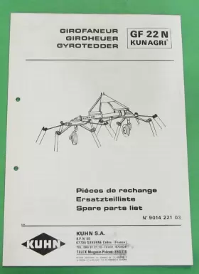 901422103 KUHN Kunagri Gyrotedder Girofaneur Catalog