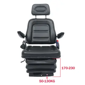 LAW211878 LABWORK Suspension Tractor Forklift Seat Backrest #3
